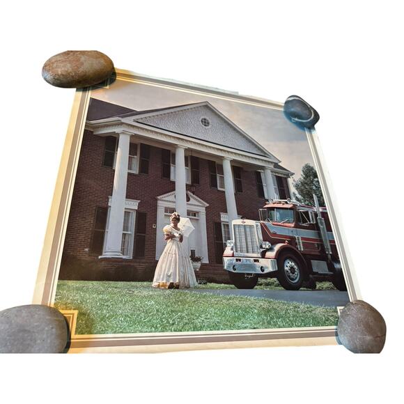 Vintage Peterbilt Dealer Promo Poster Showroom Advertising Semi Truck 1970s 80s - Picture 1 of 7